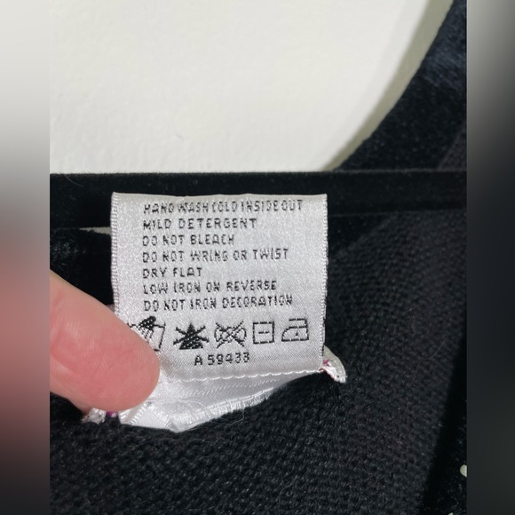 Womens Christmas Sweater Beaded Sequin Size 3X Holiday Festive - Picture 5 of 7